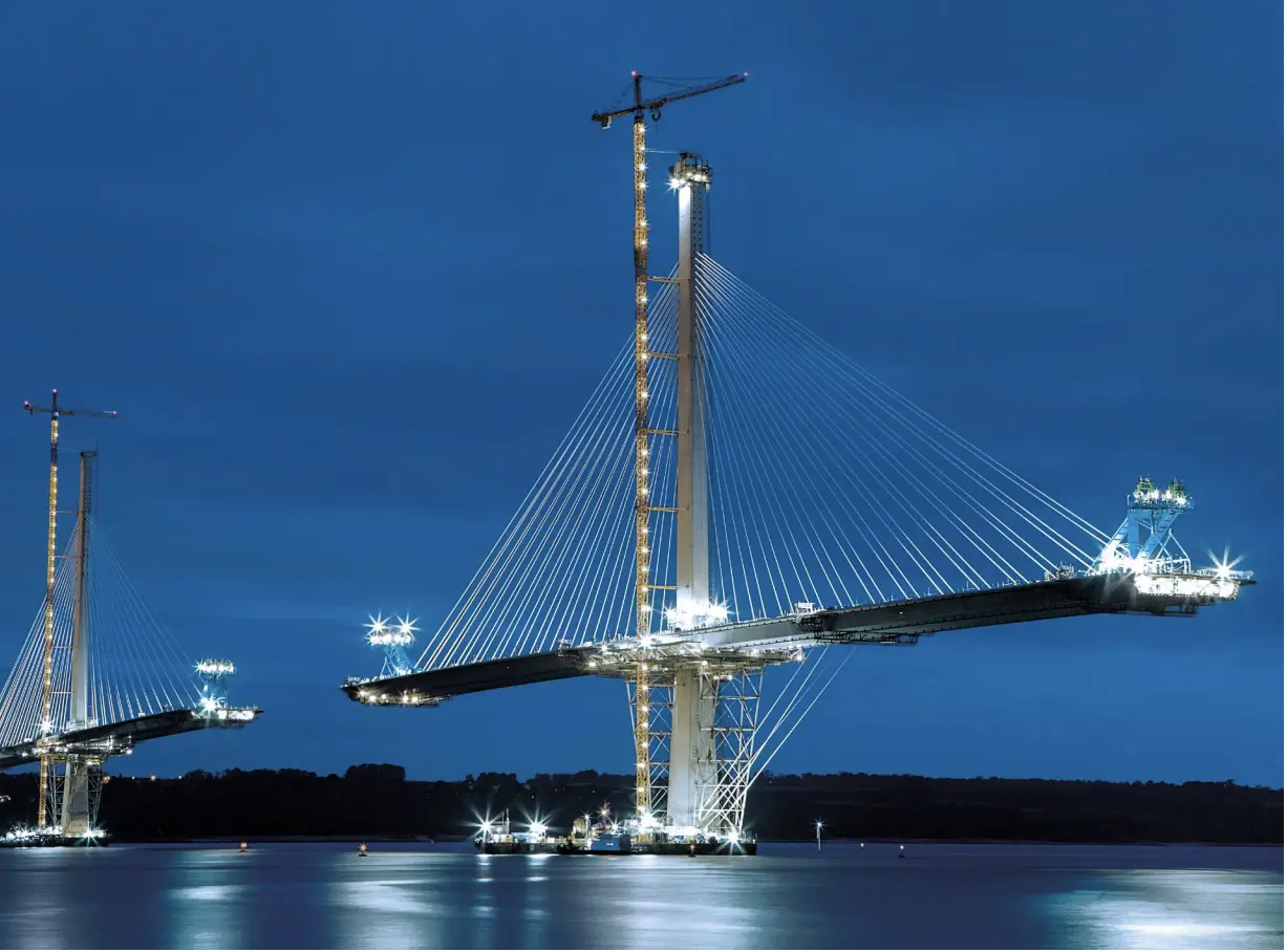 Three Centuries of Bridge Building over the Firth of Forth